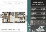 Reduceri! Apartament spatios 3 camere, bloc nou, zona Bercen