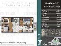 Reduceri! Apartament spatios 3 camere, bloc nou, zona Bercen