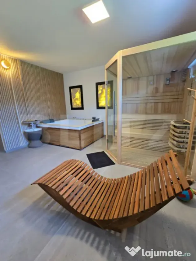 Vila premium cu piscina si spa, 350mp, 760mp teren, Chinteni