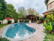 Vilă individuală cu piscină, garaj dublu • teren 766 mp 