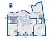 Apartament de vânzare cu suprafață de 150mp, Ultracent... 