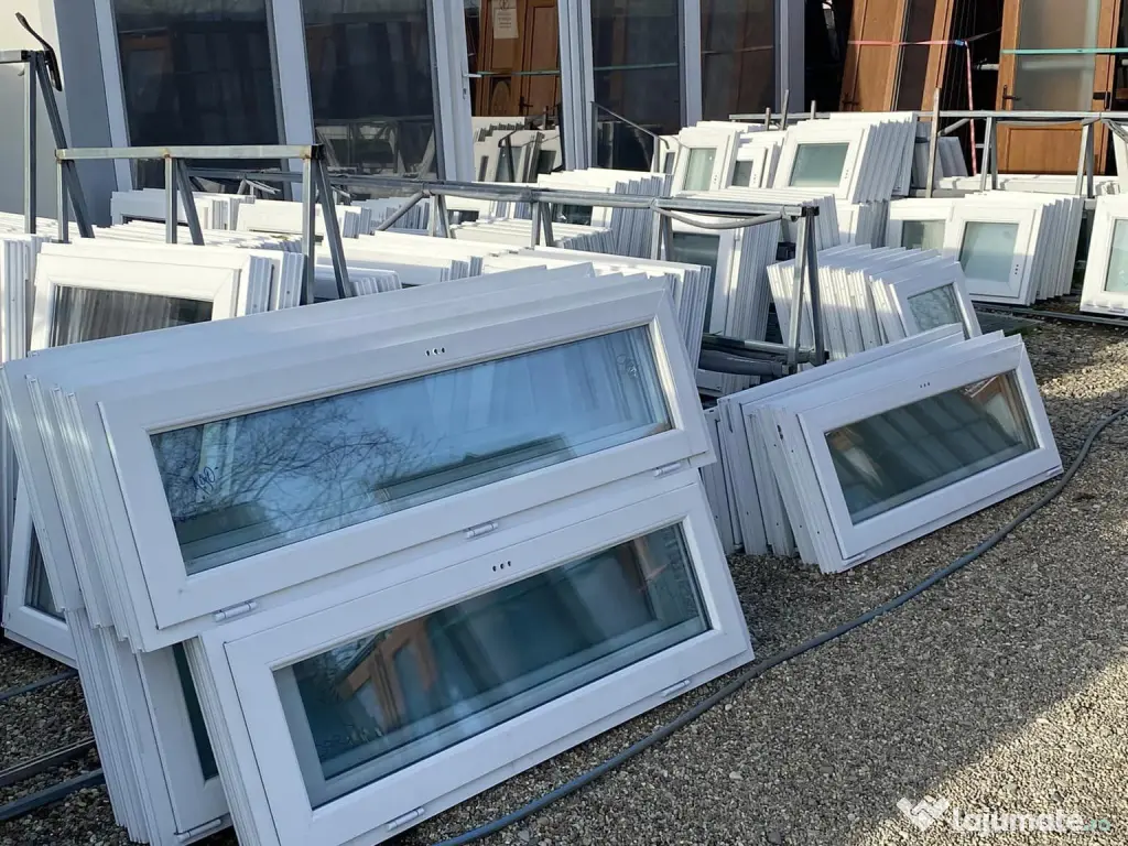 Geam termopan 3 canate noi albe