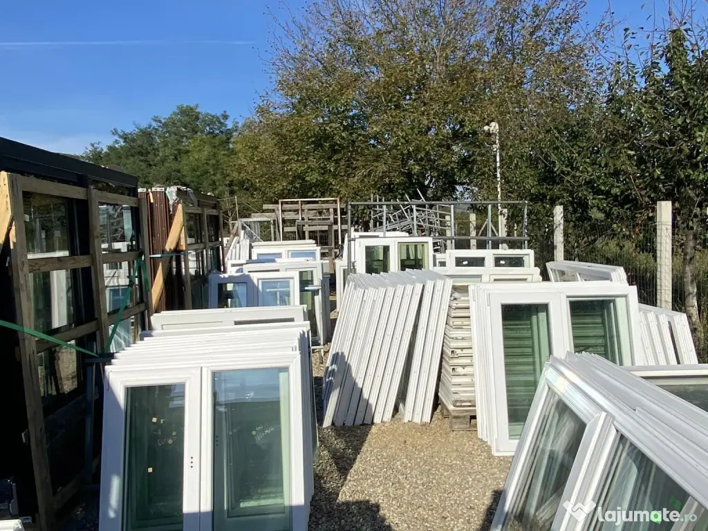 Geam termopan 3 canate noi albe