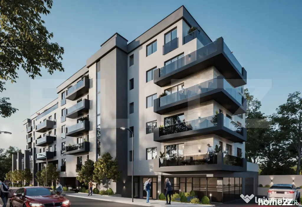 Apartament 1 Camera, 40 mp, Semifinisat, Zona Iulius Mall - Cluj-Napoca (Cluj)