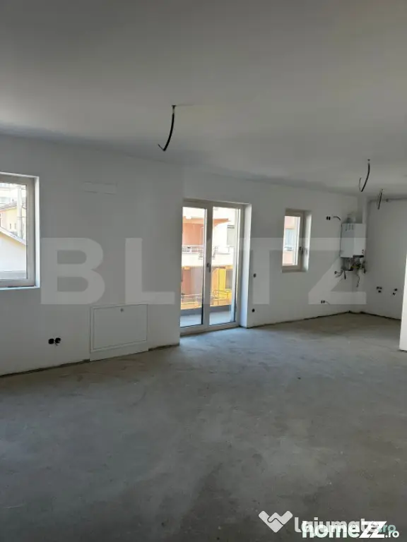 Apartament 1 Camera, 40 mp, Semifinisat, Zona Iulius Mall - Cluj-Napoca (Cluj)