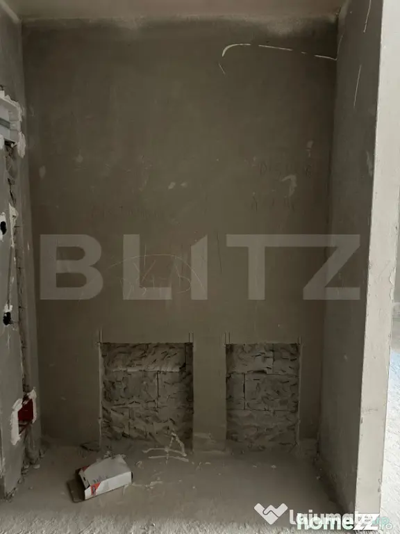 Apartament 1 Camera, 40 mp, Semifinisat, Zona Iulius Mall - Cluj-Napoca (Cluj)
