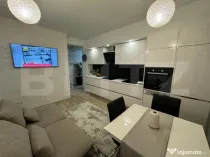 Apartament de vânzare, cu 3 camere, mobilat și utilat