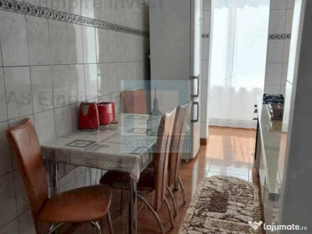 Ap 3 camere mobilat-utilat - zona Astra