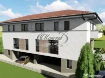 Duplex cu panouri fotovoltaice si panorama in Dambul Rotund