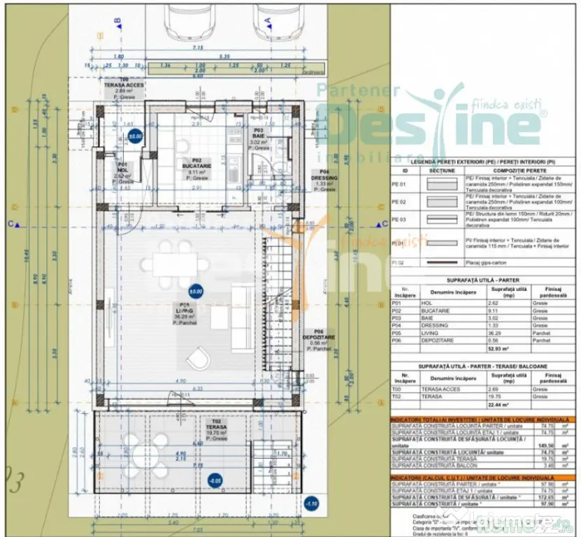 MIROSLAVA CENTRU, Proiect 7 CASE INDIVIDUALE, 179.900 € +