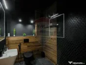 Penthouse tip Loft, 3 camere, pe două niveluri, cu teras... 