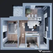 DIRECT DE LA DEZVOLTATOR | Apartament cu doua camere | 0% Co 