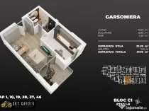 Garsoniera dec 3min metrou Berceni