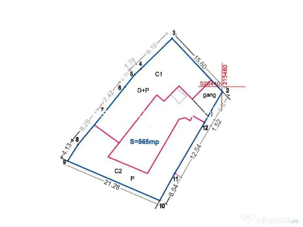 Proiect de clinică sau birouri în centru – casă cu d...