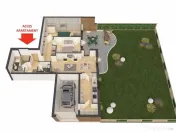 PROPRIETATE VANDUTA Apartament ARED spectaculos cu gradin... 