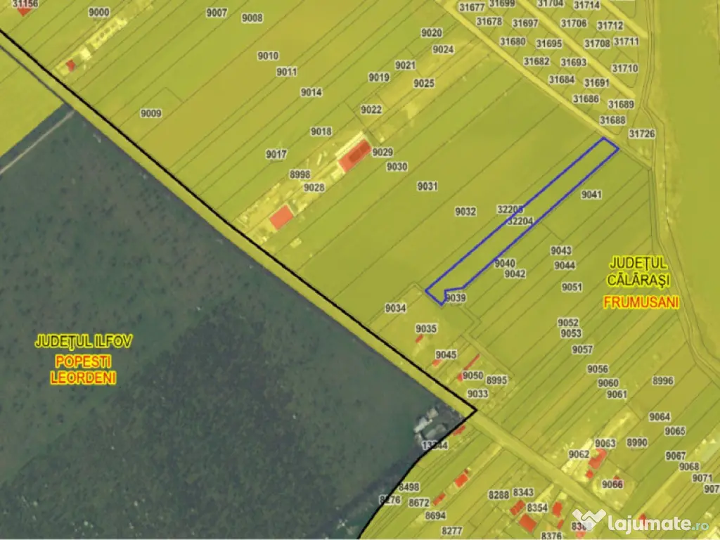 FRUMUSANI-ORASTI, LOT 7.630 MP!