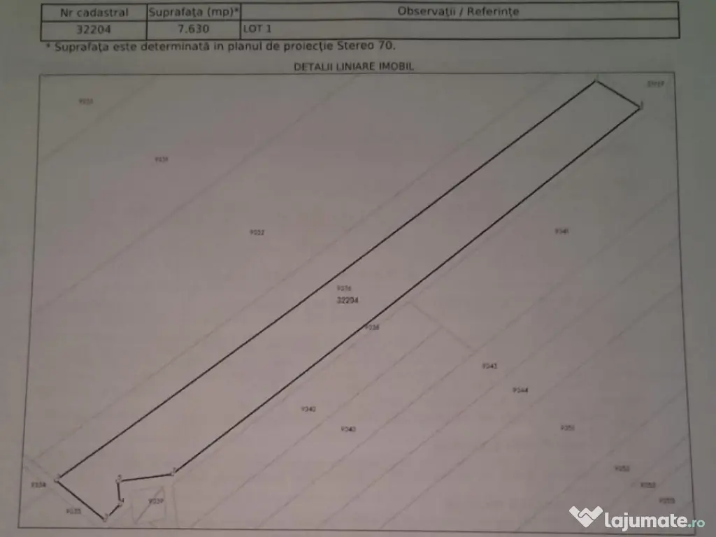 FRUMUSANI-ORASTI, LOT 7.630 MP!