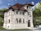 Vila cu arhitectura deosebila de vanzare- Primaverii- televi 
