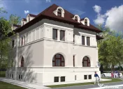 Vila cu arhitectura deosebila de vanzare- Primaverii- televi 