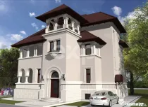 Vila cu arhitectura deosebila de vanzare- Primaverii- televi