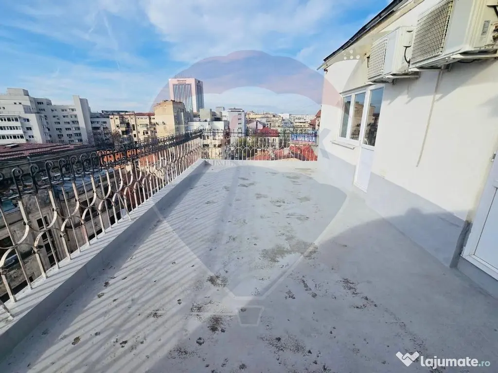 De vanzare apartament central cu terasa, Zona Romana