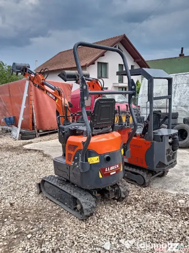 Miniexcavatoare NOI 1000 kg - 1200 kg