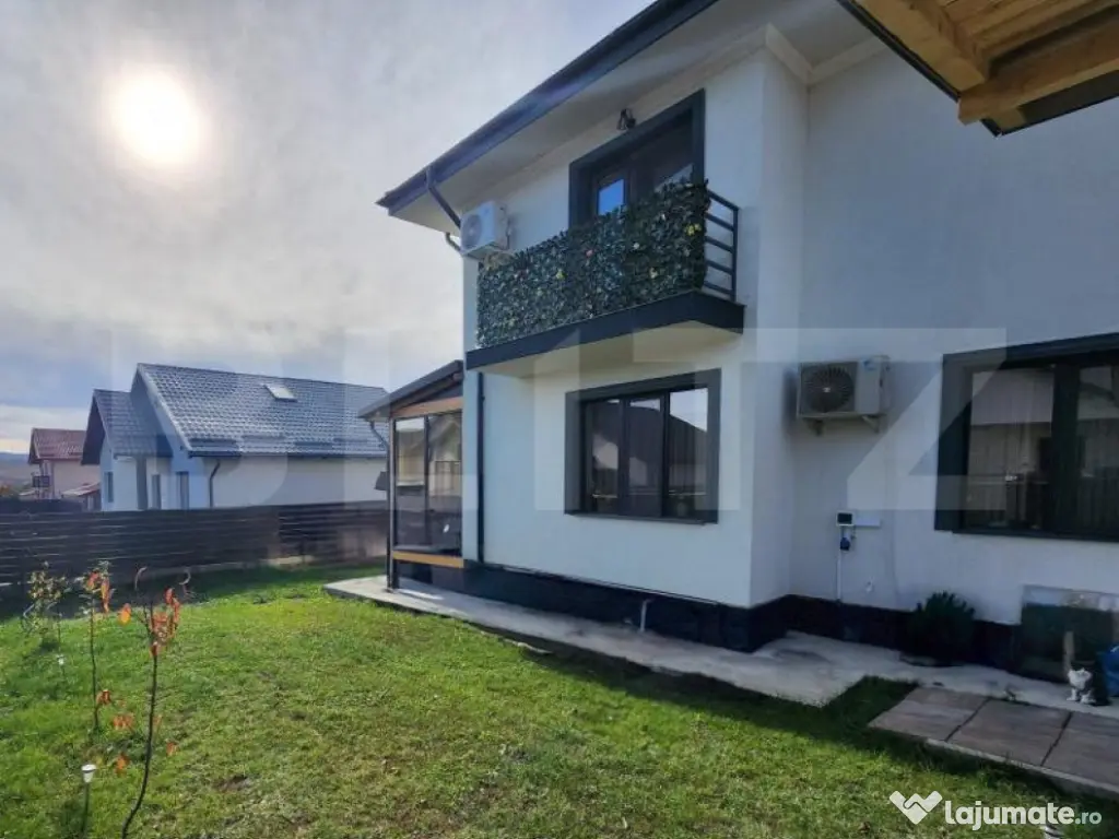 Casa moderna 116 mp totali, Lunca Cetatuii-Miroslava