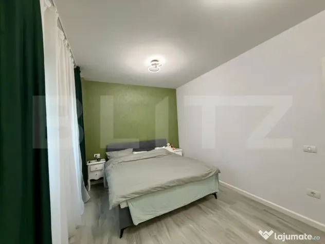 Apartament de 2 camere, 54 mp, complet mobilat, în ansamblu