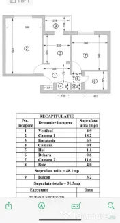 Apartament 2cam 60 MP |Parcul Herastrau-Baneasa-Aviatiei 