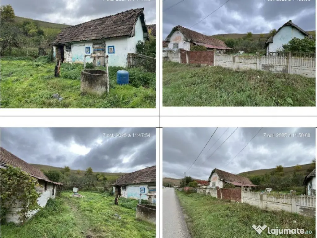 Casa si teren, comuna Ceanu Mare, Jud Cluj