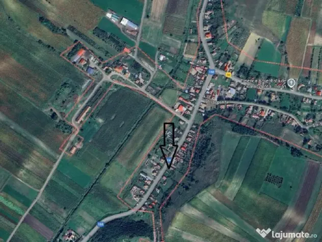 Casa si teren, comuna Ceanu Mare, Jud Cluj