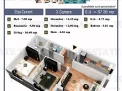 Promotie de PASTE! Apartament 3 camere cu finisaje premium s 