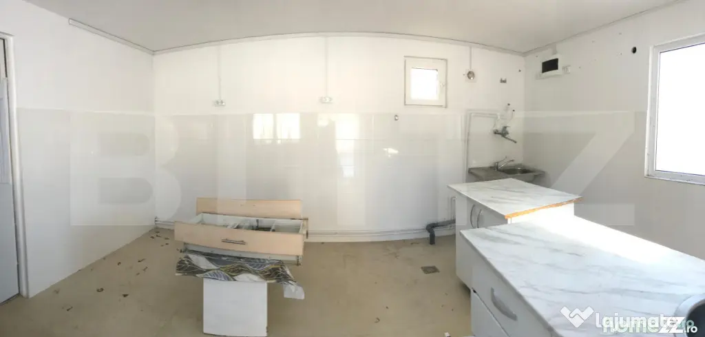 1000 MP Teren cu Casa Modulara si Spațiu Comercial |Sos. Pr - Pucioasa (Dambovita)