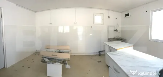1000 MP Teren cu Casa Modulara si Spațiu Comercial |Sos. Pr