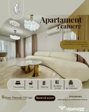 ADAMANT TOWERS | 3 camere 100mp în curs de intabulare - șos. Nicolina