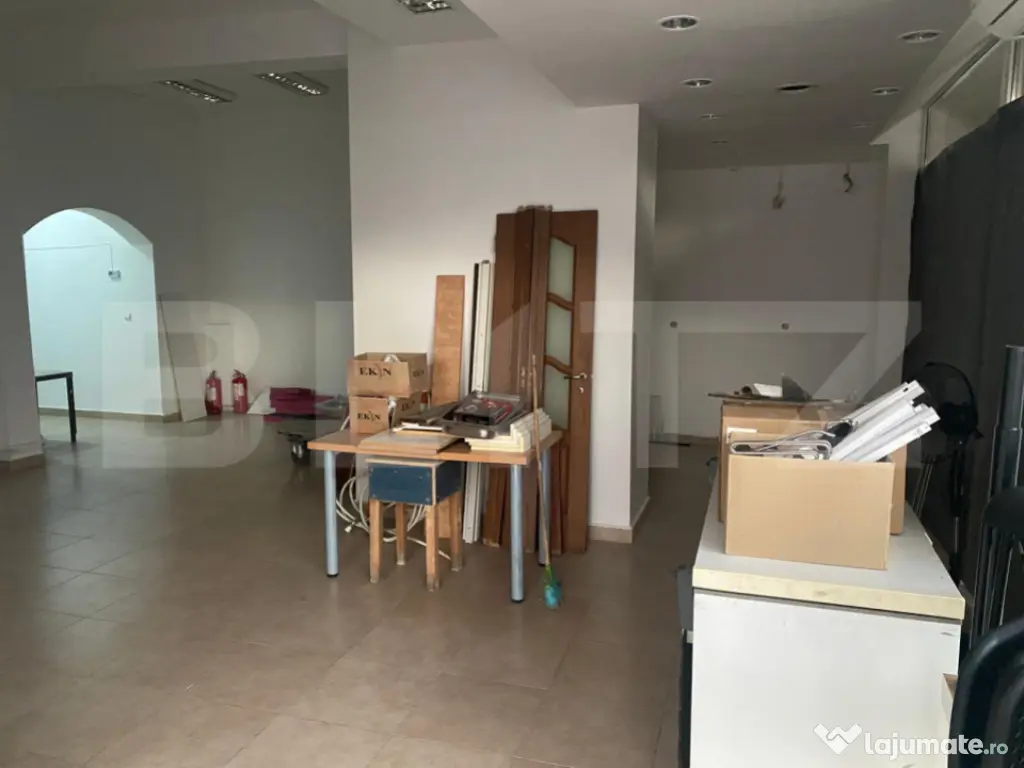 Spațiu comercial de închiriat – ultracentral/ 76 mp