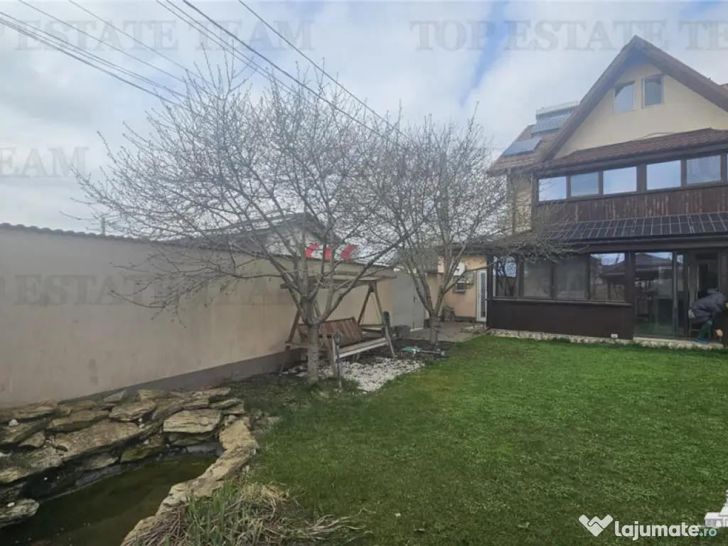 Casa 274mp cu panouri solare/garaj in Ciorogarla (se accepta