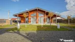 Casă din Pin Nordic Lamelar Stratificat (6 straturi) | Saun