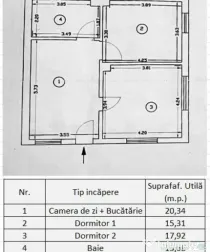 Apartament în Vilă toate utilitațile Găești