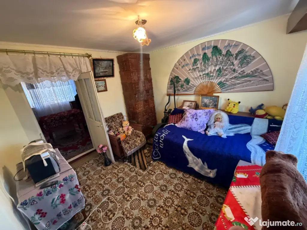 Somova, casa 2 corpuri, teren 4382 mp, garaj