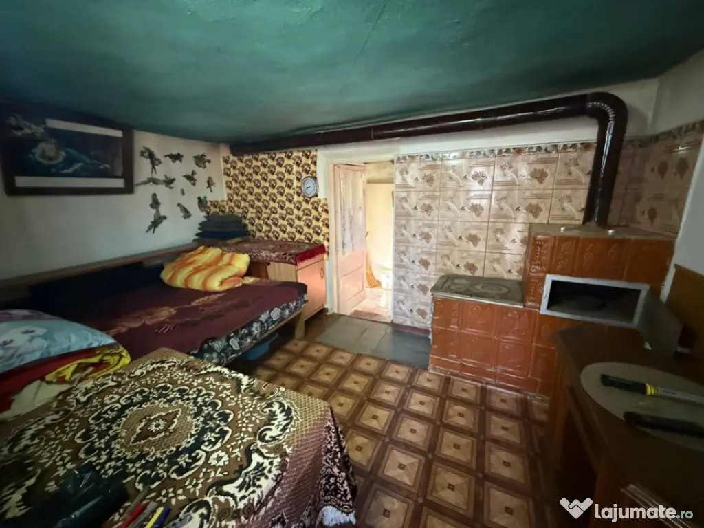 Somova, casa 2 corpuri, teren 4382 mp, garaj