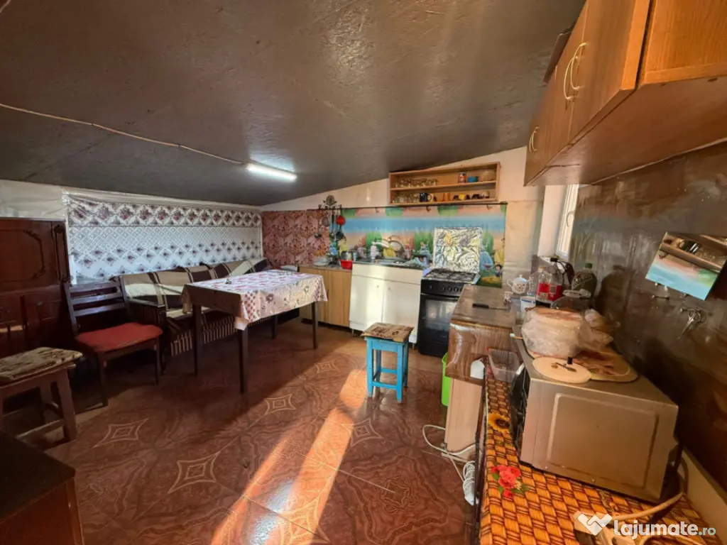 Somova, casa 2 corpuri, teren 4382 mp, garaj