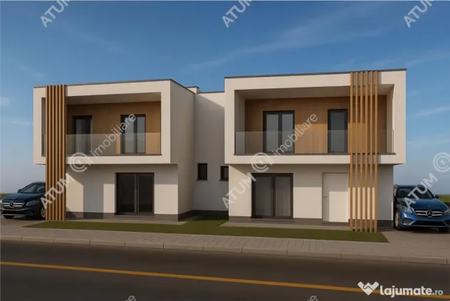 Casa intabulata de 4 camere cu 2 bai si teren de 200 mp in S