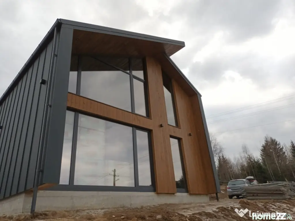 Casă nouă P+E, 115 mp, teren 900 mp, langa de Vatra Dornei