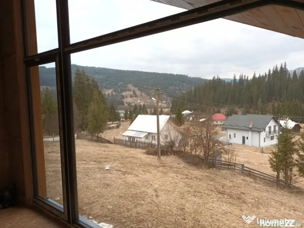 Casă nouă P+E, 115 mp, teren 900 mp, langa de Vatra Dornei