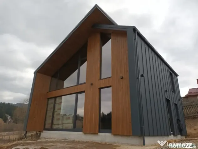 Casă nouă P+E, 115 mp, teren 900 mp, langa de Vatra Dornei