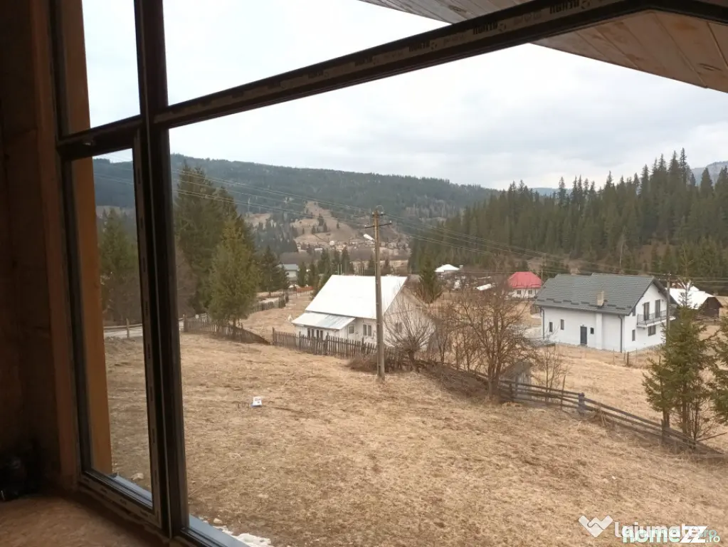 Casă nouă P+E, 115 mp, teren 900 mp, langa de Vatra Dornei
