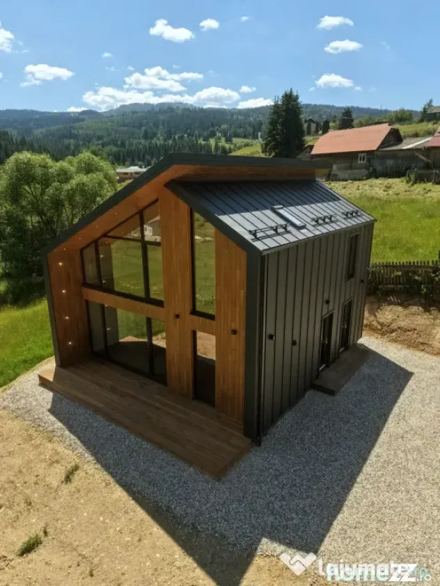 Casă nouă P+E, 115 mp, teren 900 mp, langa de Vatra Dornei