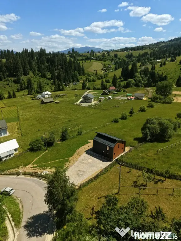 Casă nouă P+E, 115 mp, teren 900 mp, langa de Vatra Dornei