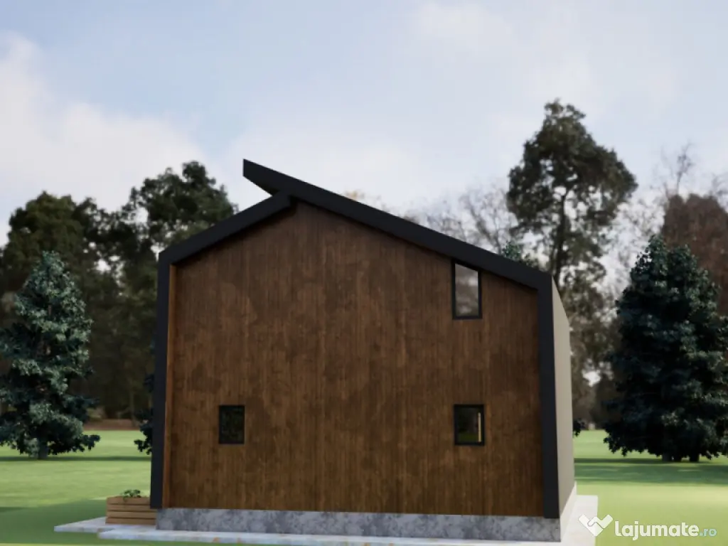 Casă nouă P+E, 115 mp, teren 900 mp, langa de Vatra Dornei